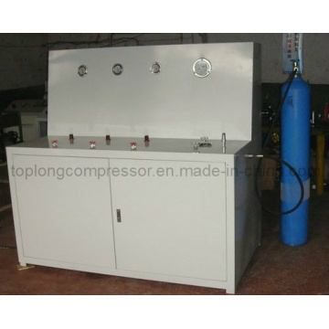 Oil Free Oilless Air Booster Gas Booster Bomba de enchimento do compressor de alta pressão (Tpds-25 / 3-40 200 Bar)